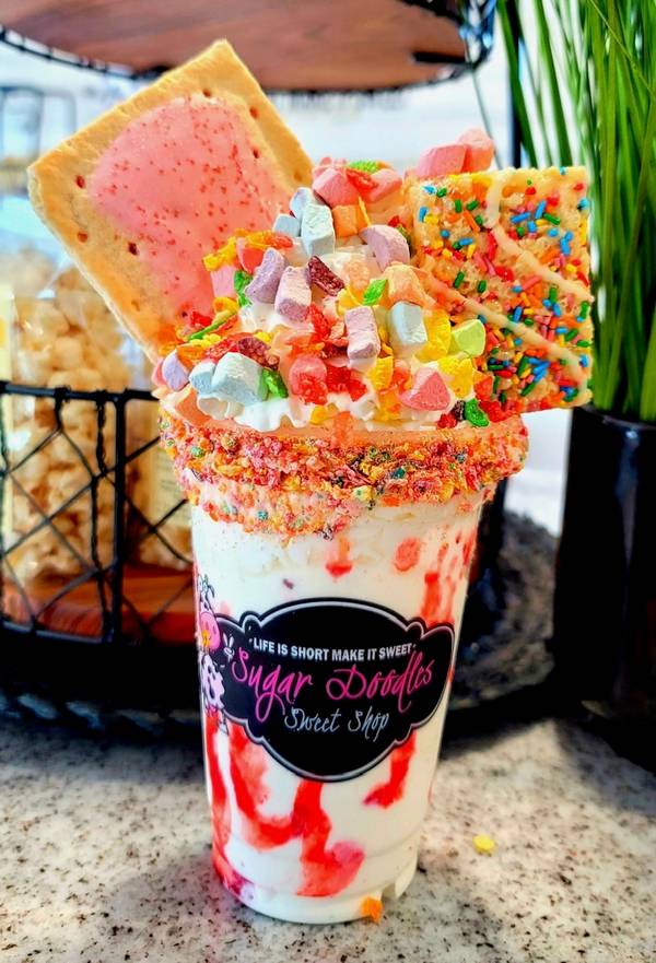 Cereal lover sundae photo